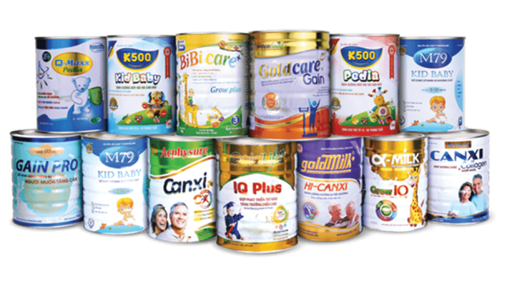 Milk/Infant Formula Tins